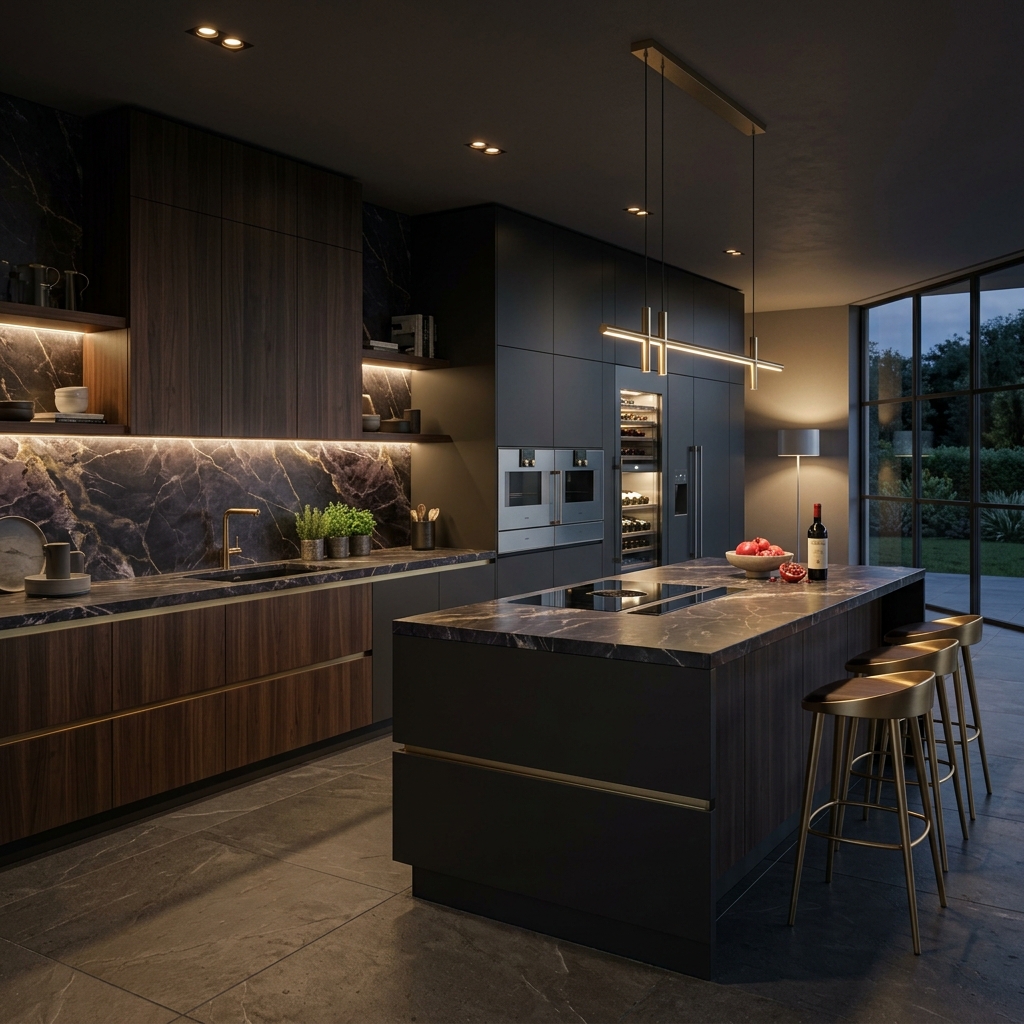10 Luxury Layout Design Ideas for Modular Kitchens
